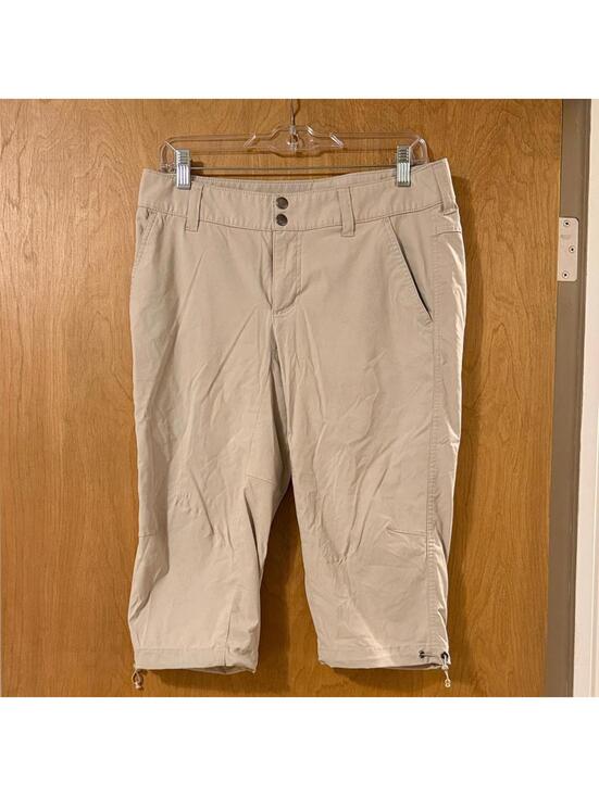 Columbia Pants - Columbia Omni-Shield Khaki Hiking Capri Pants Women's Size 10